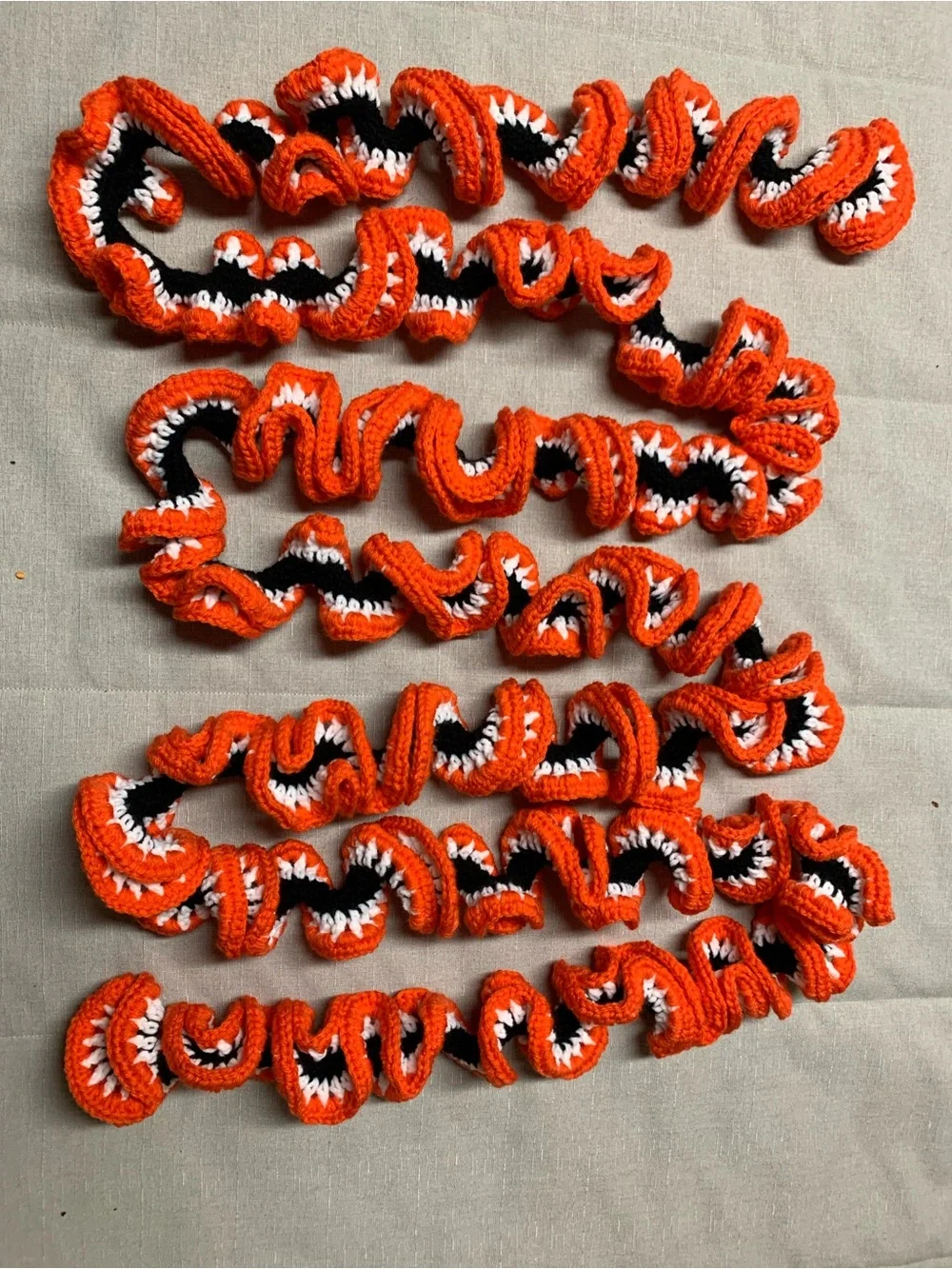Hand Crafted garland spiral